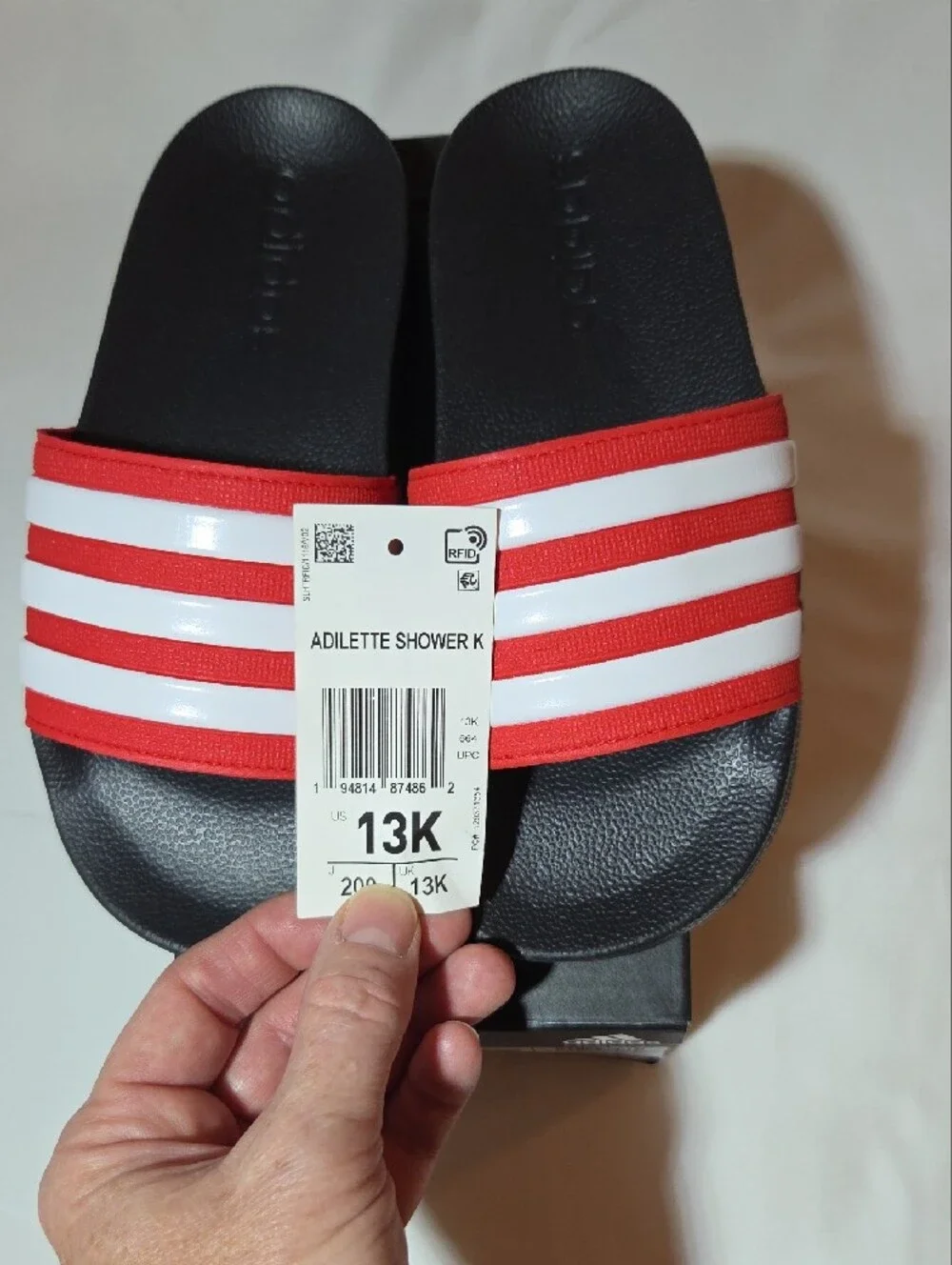 adidas children slide